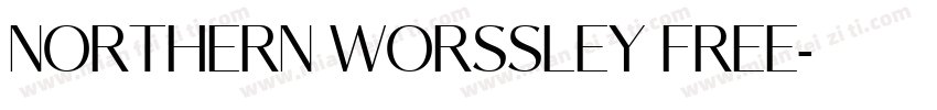 Northern Worssley Free字体转换